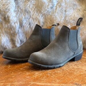 Blundstone Dark Brown Ankle Boots